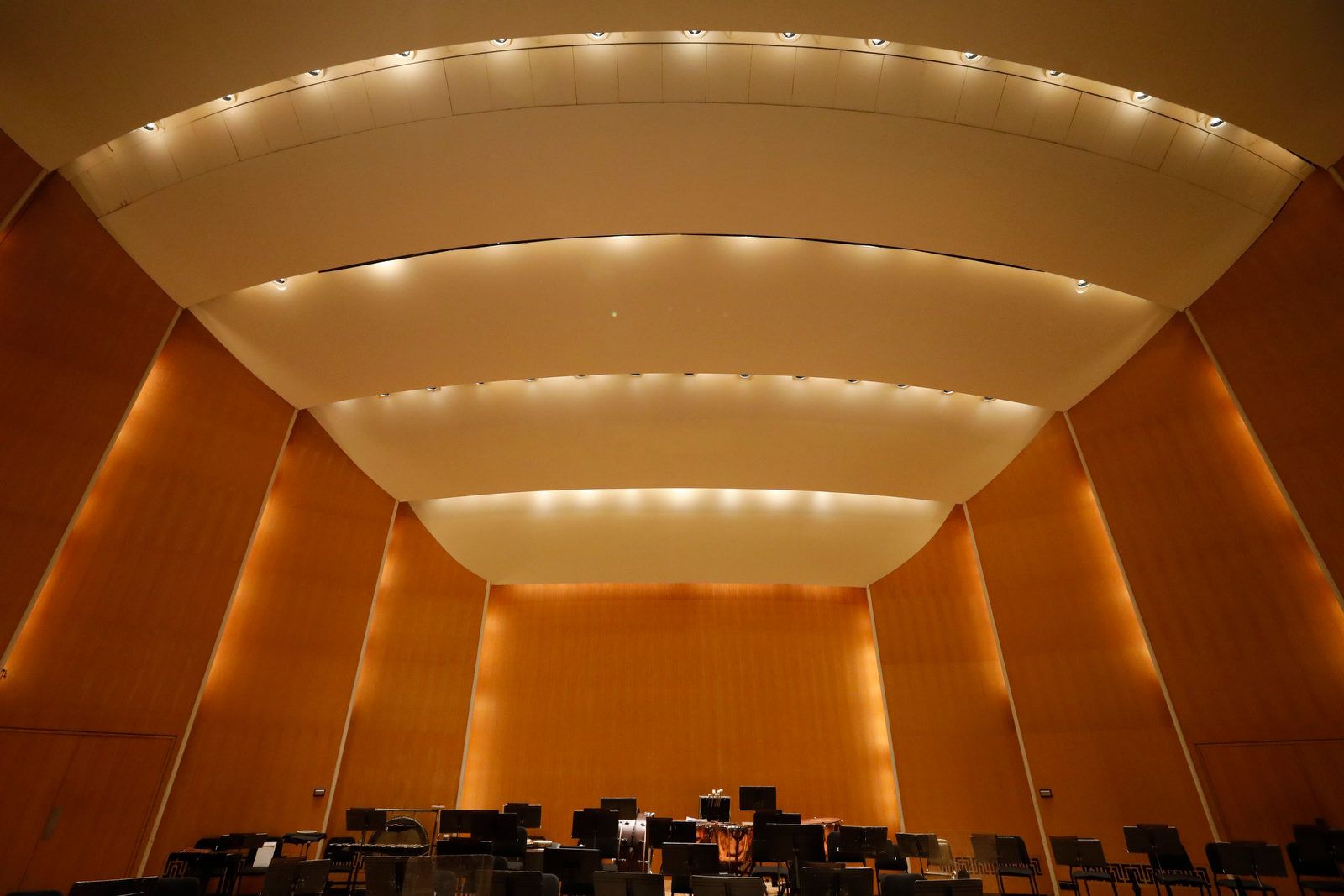 A Closer Look: In Kleinhans Music Hall, architecture that suggests music